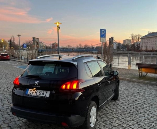 Peugeot 2008 cena 47500 przebieg: 46000, rok produkcji 2019 z Wrocław małe 46